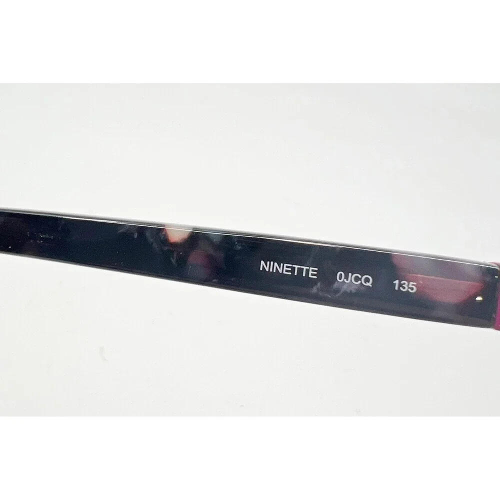 Kate Spade Ninette QJCQ 135 Eyeglasses Purple Gold Spade Womens 49-17